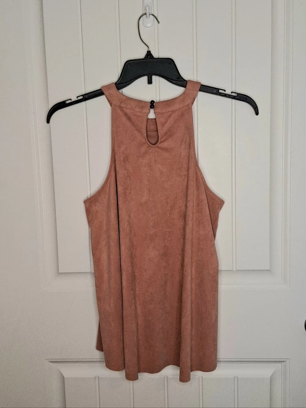 Altar'd State | Tops | Altard State Faux Suede Laser Cut Halter Top ...